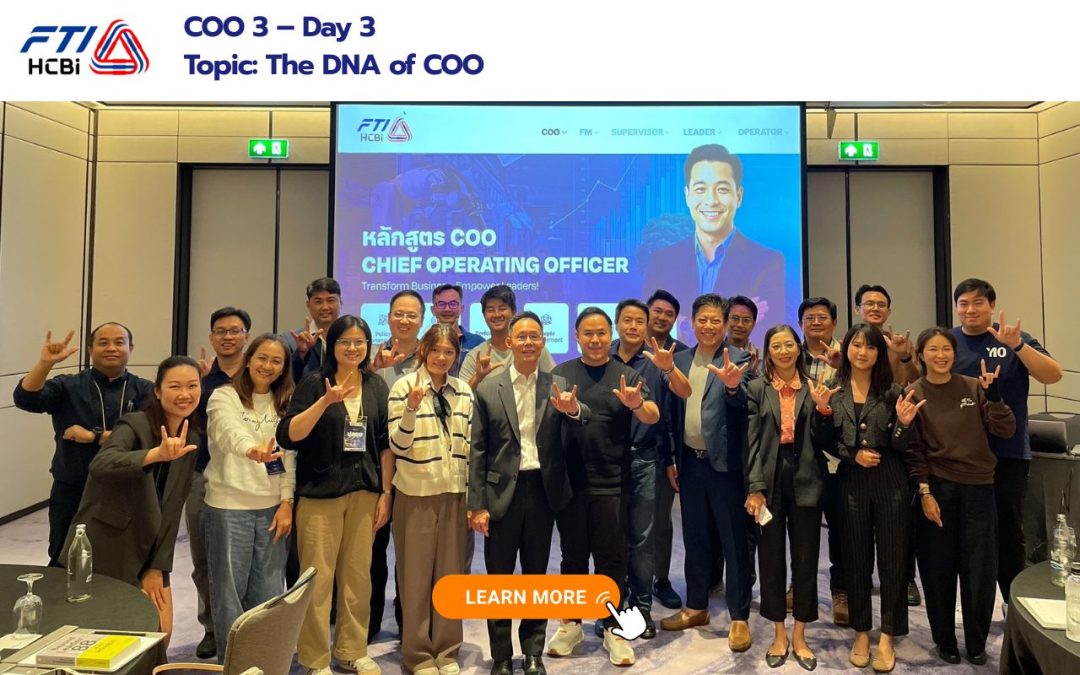 COO 3 – Day 3🚀 Topic: The DNA of COO