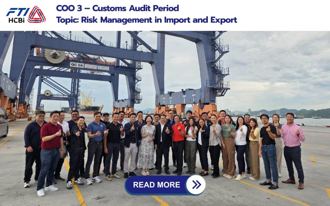 COO 3 – Customs Audit Period